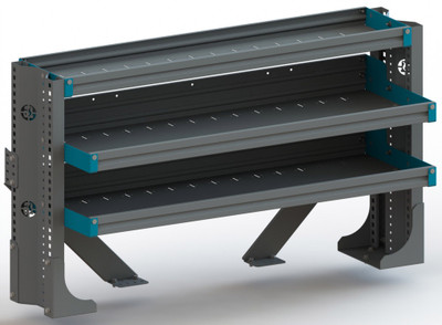 Adrian PTSU2T166030A3 Extendobed Pre-Configured Truck Shelving / 60" Width