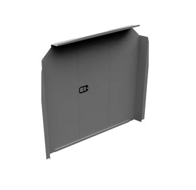 Adrian S1M1HC1SPS Sprinter partition panels kit with swing door and solid panels, standard roof.