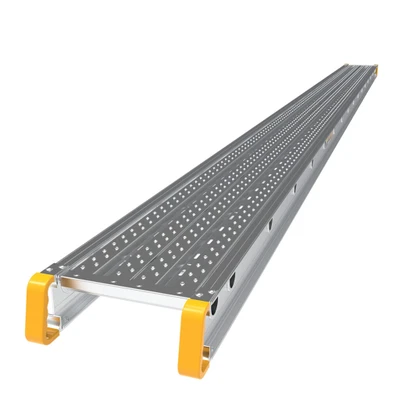 MetalTech M-SPA11216 Aluminum Stage, 12" x 16', for scaffolding safety, by MetalTech brand.