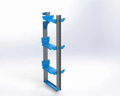 Adrian ACSK1649A3 16" Center Support Kit, 3-Shelf / Low Roof