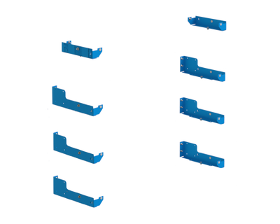 Adrian AECK2T14A4 14" End Cap Kit, 4-Sets