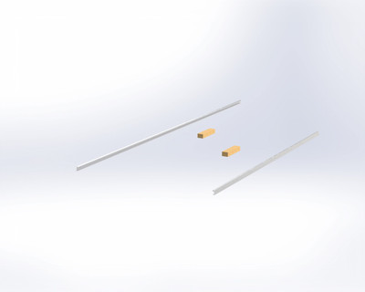 Adrian ARKSPH170 Mounting Rail Kit, Driver & Passenger Side / Sprinter High Roof 170″