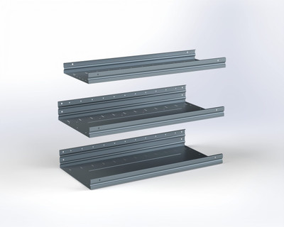 Adrian ASFK2T1636G3 3-Shelf Kit, 16 x 36 / Transit Low Roof, Express & Savana