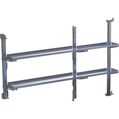 Adrian FS20BD4DS Driver Side Folding Shelf, 20" Depth, BrightDrop 400