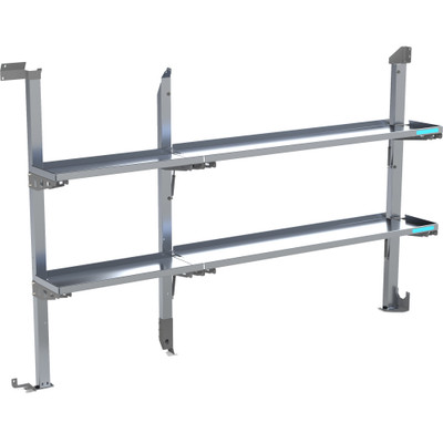 Adrian FS20BD4PS Passenger Side Folding Shelf, 20" Depth, BrightDrop 400 PS