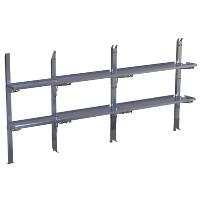 Adrian FS20BD6PS Passenger Side Folding Shelf, delivery van accessories, 20" Depth, BrightDrop 600, Adrian brand.