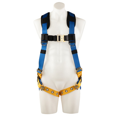 Werner H31200XXQP LITEFIT PLUS Standard Harness, Tongue Buckle Legs, Quick Connect Chest, Shoulder Back pad