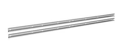 Weather Guard DRFT48RP Folding Shelf Mounting Rails, Ford Transit 148 in Wheelbase, Passenger or Driver Rear