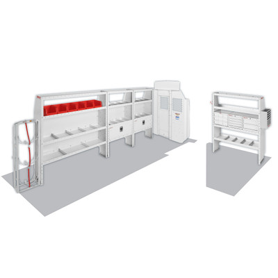 Weather Guard 600-8443X HVAC/Mechanical Van Package, RAM ProMaster 159" XWB High Roof