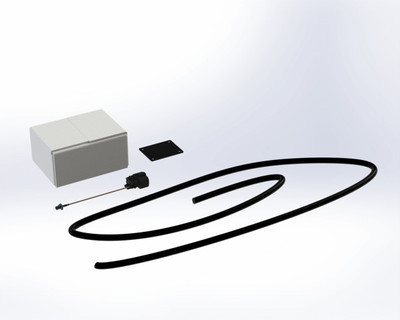 Adrian TEKFDT1K Truck Cap Camera Kit, Barn Door & Mechanical Locks, 23" Top / Ford F150