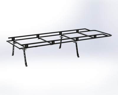 Adrian SLRT-8FE26 Load Runner Rack, Truck Cap, Extended Cab, 8' Bed