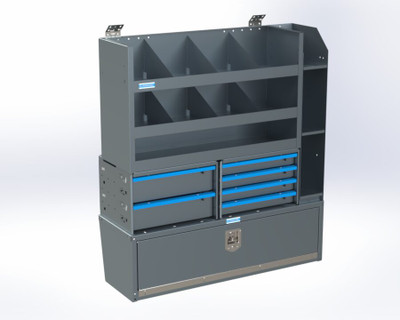 Adrian AMD4-14X42 Shelf, Drawer & Cabinet Module 14x42x46