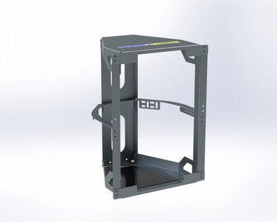 Adrian 150VTR Vertical Tank Rack, (1)50lb.