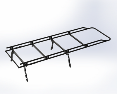 Adrian SLRT-5FC23 Load Runner Rack, Truck Cap, Crew Cab, 5.5' Bed