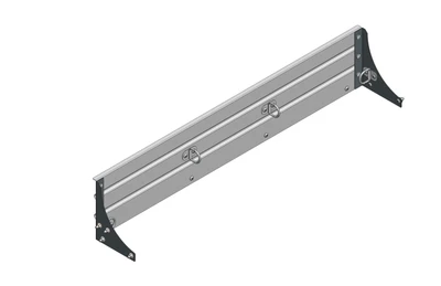 Adrian EBLBPK4308 Extendobed Back Panel Kit, silver, for EBL1053/EBL1266, by Adrian.
