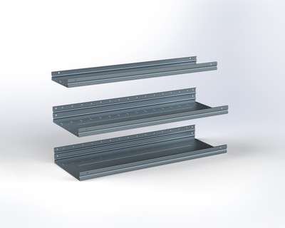Adrian ASFKT2T1648G3 48" Shelf Kit, 3-Pack / Truck
