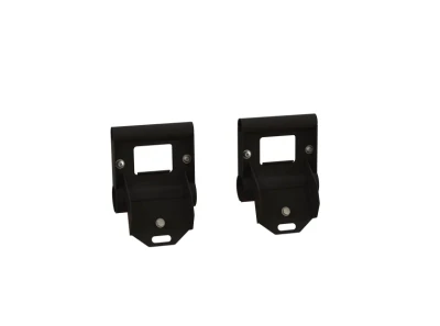 Holman 31490 Retractable Ratchet Straps Pro Rack Mount Brackets, 2" W x 7' L, black.