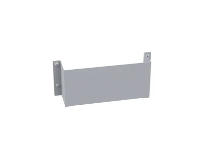 Holman 40110 First Aid Kit Holder by Holman, gray metal wall mount bracket with screws.