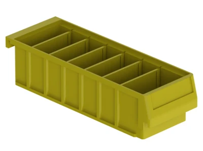 Holman 40331 Small Parts Shelf Bin - 5" Plastic