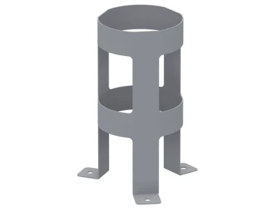 Holman 40121 Tank Holder, MC Cylinder, grey metal product holder from Holman, size not specified.