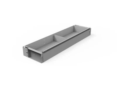 Holman 52" W Locking Shelf Drawer, metal sliding storage unit from Holman brand.