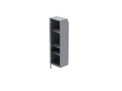 Holman 40221 Cabinet Locker Full Door, 60 H, gray color, by Holman brand.