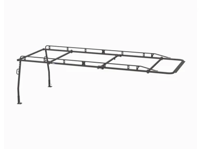 Holman 2PBS8C The Pro Rack Leg & Bars Kit - Platform Body, 8' Body, Crew Cab, Black - Not compatible with PII part numbers