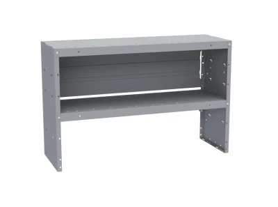 Holman 48422 Shelf Unit, 42"W x 27"H x 14"D, gray, by Holman brand.