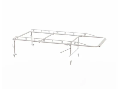 Holman 2SBS8RW The Pro Rack Full Kit - Service Bodies, 8' Body, Regular Cab, White - Not compatible with PII part numbers