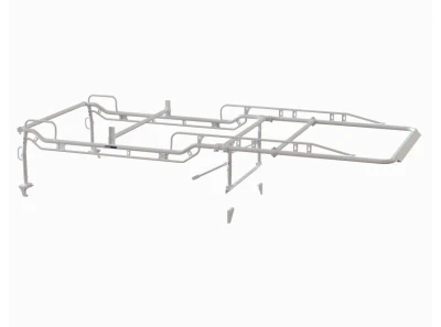 Holman 2SBF8CW The Pro Rack Full Kit - Service Bodies, Forklift Loadable, 8' Body, Crew Cab, White - Not compatible with PII part numbers