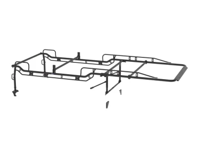Holman 2SBF8E The Pro Rack Full Kit - Service Bodies, Forklift Loadable, 8' Body, Extended Cab - Not compatible with PII part numbers