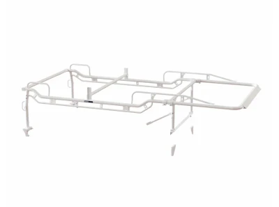 Holman 2SBF8RW The Pro Rack Full Kit service body, 8' white, forklift loadable, regular cab.