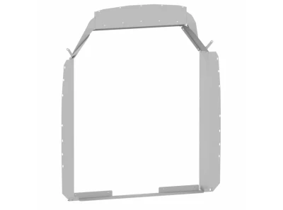 Holman 40669TH Partition Wing Kit, Transit High Roof, for 4066X partitions, gray color, by Holman.