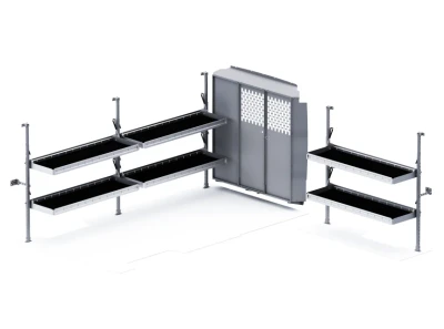 Holman 51PML Folding Shelves Package - ProMaster 159" WB
