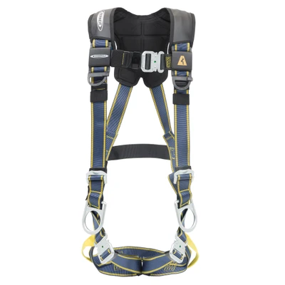 Werner Fall Protection H13300X Blue Armor Positioning Harness / Quick connect chest and leg buckles