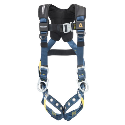 Werner Fall Protection H33200XXQP LITEFIT Plus H332004XQP Positioning (Back and Hip D-Rings) Harness / Tongue Buckle Legs