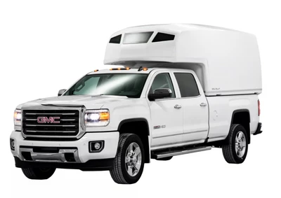 SpaceKap Diablo: Tall Walk-In Truck Cap and Service Body