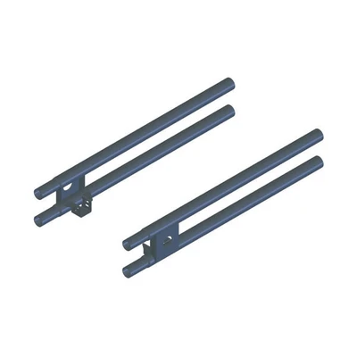 Adrian Cargo Extension, Adrian brand, dark gray, two parallel metal bars with mounting brackets visible.