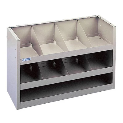 Adrian #18 Welded 3-Shelf Unit, gray, for Garage Storage, 36w x 22h x 12d.