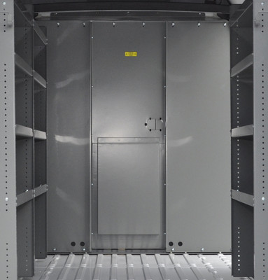Adrian #S1M1C1PM Partition Solid Panel Kit, gray interior divider for multiple vehicles.