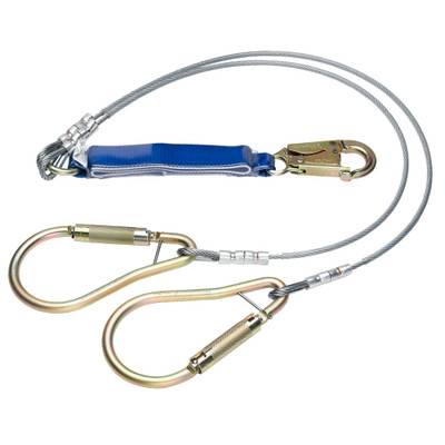 Werner Fall Protection DeCoil Cable Lanyard