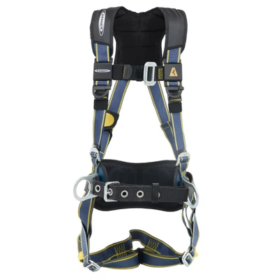 Werner Fall Protection H23110X Blue Armor Construction Harness / Pass-through buckles
