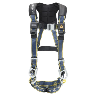 Werner Fall Protection H13200X Blue Armor Positioning Harness / Tongue buckle leg