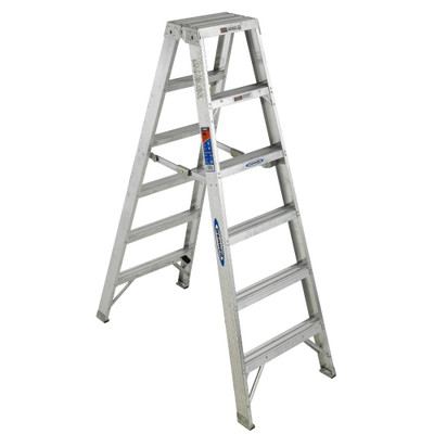 Werner T370 Series Twin Sided Stepladder 300 lb Rated