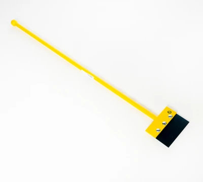 Acro Spud Bar with D Handle by Acro, yellow and black, gardening tool equipment.
