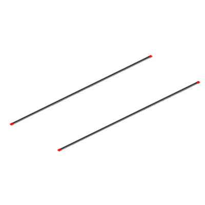 Weather Guard Model 2113-0-01 mounting channel kit for van roof mount, 113 in, black.