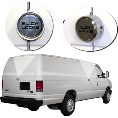 Slick Lock Model No. FD-FVK-1-TK | Ford Econoline Van Hinged Door Complete Turn Key Kit - 1992-2014