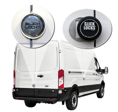 Slick Lock Model #FD-TR-FVK-SLIDE-TK | Ford Full Size Transit Slide Side Door 2015-present | Side Slide / Rear Hinged