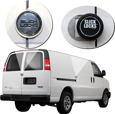 Slick Locks GM-FVK-SLIDE-TK secure turnkey system for Chevy Express, GM Savana sliding door kit.