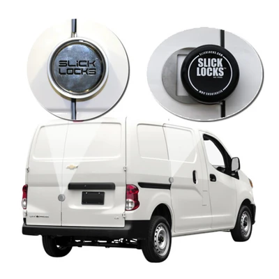 Slick Locks Chevy City Express lock kit for 2013-present models, GM-CE-FVK-SLIDE-TK turn key system.